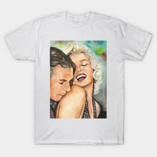 Marilyn Monroe and Laurence Olivier T-Shirt